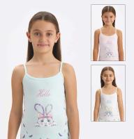 4304 Майка для девочек многоцвет (BAYKAR)