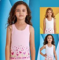 4684-99 Майка для девочек многоцвет (BAYKAR)