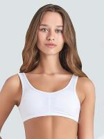 4409 топ с поролоном белый (BAYKAR)