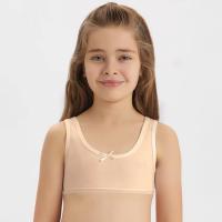 4768-03 Топ для девочки бежевый (BAYKAR)