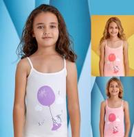 4674 Майка девочка многоцвет (BAYKAR)