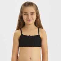 4766 топ для девочек черный (BAYKAR)-1