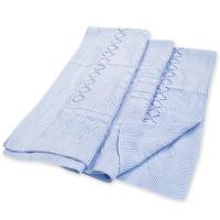 1325 Плед вязаный