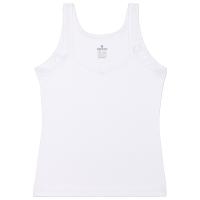 4172-01 Майка для девочек белая (BAYKAR)