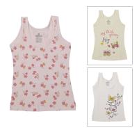 4586 Майка для девочек многоцвет (BAYKAR)