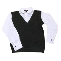 1837 Жилетка-обманка для мальчика