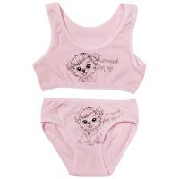 4571/4171PB13 Комплект (топ+трусы) для девочки (Donella)