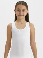 4548-01 Майка для девочек белая (BAYKAR)