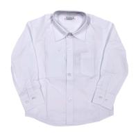 С1 Рубашка для мальчика белая