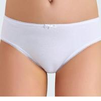 5640-01 Трусы для девочки белые (BAYKAR)