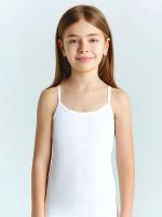 4200-01 Майка для девочки белая (BAYKAR)