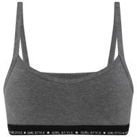 4012-23 Топ для девочки темно-серый (BAYKAR)