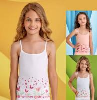 4682-99 Майка девочка многоцвет (BAYKAR)