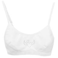 4410-01 Топ для девочки на застежке белый (BAYKAR)