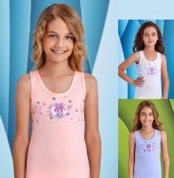 4440 Майка для девочек многоцвет (BAYKAR)