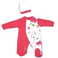 61501 Комбинезон+шапочка