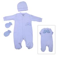 16394 комбинезон +шапочка+царапки "ангел"