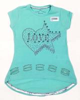 0173 Футболка удлиненная для девочки