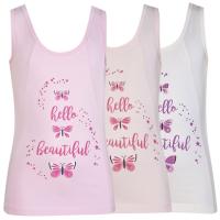 4558 Майка для девочек многоцвет (BAYKAR)