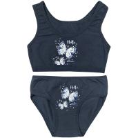 4571/4171PB2 Комплект (топ+трусы) для девочки (Donella)