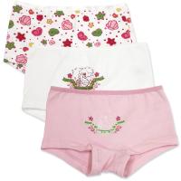 0530 Трусы шорты для девочек многоцвет LADONZA