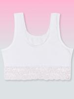 4942-01 Топ девочка белый (BAYKAR)