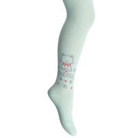 С315 Колготки для девочки рис.2696 (кошка)-1