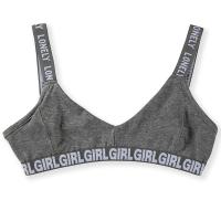 4024-22 Топ для девочки серый (BAYKAR)