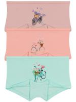 5844 Трусы шорты для девочки многоцвет (BAYKAR)