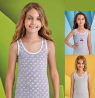 4516 майка для девочек многоцвет (BAYKAR)