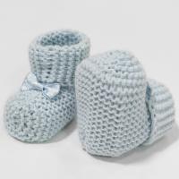 3001 Пинетки вязанные