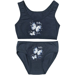 4571/4171PB2 Комплект (топ+трусы) для девочки (Donella)