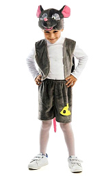 Крысенок Тиша плюш 89093 (Карнавалия)