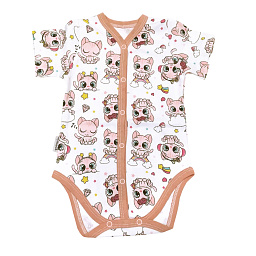 54/371 Боди короткий рукав интерлок