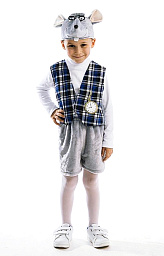 Крысенок в очках арт.89092 плюш (Карнавалия)