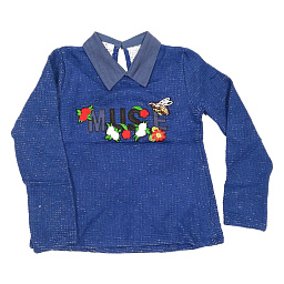 9401 Джемпер девочка утепленный