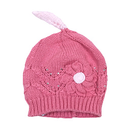 N-6 Шапка вязаная для девочки