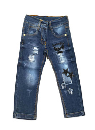 33446 Джинсы дев.