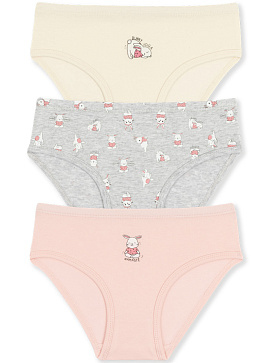 5732 Трусы для девочки многоцвет (BAYKAR)