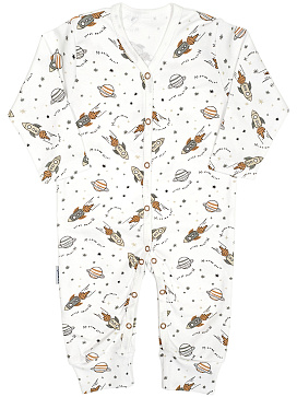 93/539 Комбинезон с манжетами интерлок