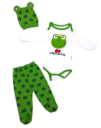 15767 Боди +ползунки +шапочка