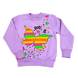 74055 Джемпер утепленный девочка