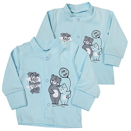 2187 Кофта (мишки) интерлок