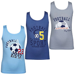 2678 Майка для мальчиков многоцвет (BAYKAR)