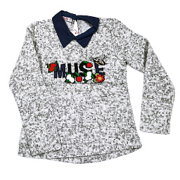 9401 Джемпер девочка утепленный