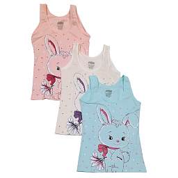 5126 Майка для девочки многоцвет