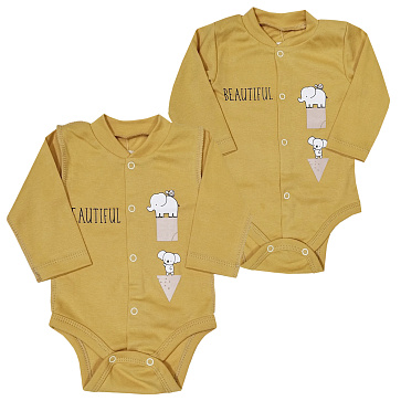 8974 Боди (жираф+слон) интерлок