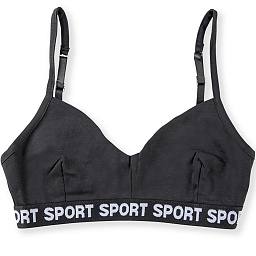 4026-23 Топ для девочки темно-серый (BAYKAR)