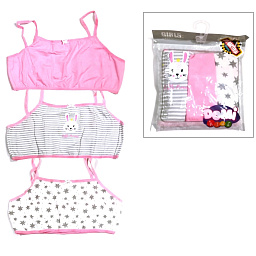 67500-118 Топ девочка многоцвет