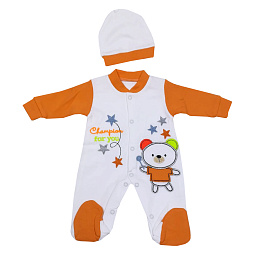 78507 Комбинезон+шапочка